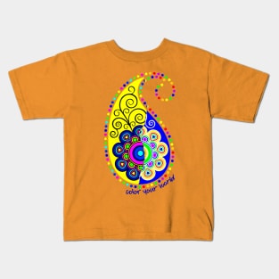 Color your World Kids T-Shirt